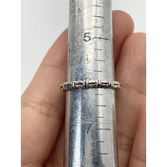 Designer 925 sterling silver black onyx Ring size 6 - Picture 6 of 7